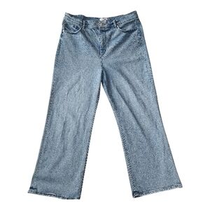 Classic Wide-Leg Women’s Jeans - Light Blue